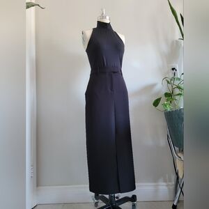RW&CO BNWT black maxi pencil skirt with slit